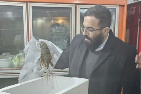 کشف آبزیان حرام گوشت از رستوران معروف در همدان