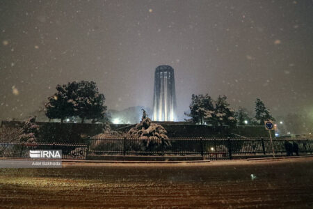 بارش برف استان همدان را فرا می‌گیرد