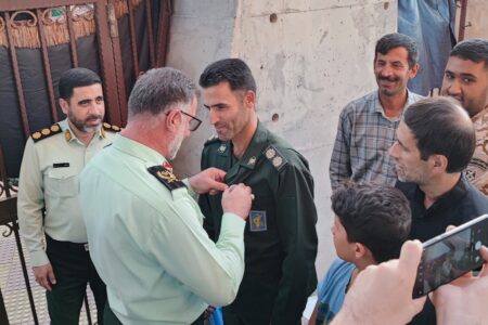 خدمت رسانی موکب حفاظت هواپیمایی همدان به زائرین حسینی