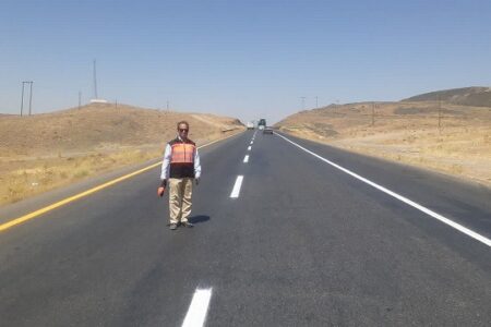 اجرای ۲۳۰۰ کیلومتر خط‌کشی در راه‌های همدان برای افزایش ایمنی