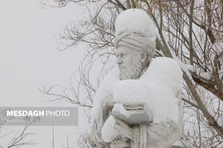 ارتفاع برف در استان همدان به ۱۵ سانتیمتر رسید؛ کاهش دما به منفی ۱۵ درجه