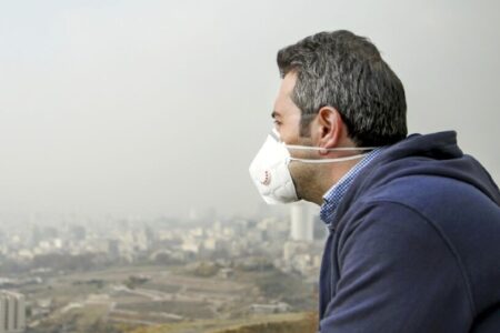 آلودگی هوا خطر بروز حوادث و مشکلات تنفسی را افزایش داد