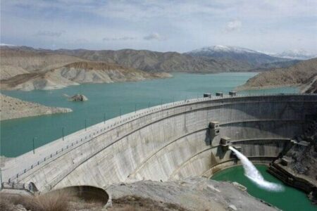 ذخیره آب سد اکباتان همدان به ۶۴ درصد رسید