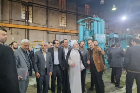 دادستان کل کشور از کارخانه کنترل گاز اکباتان بازدید کرد