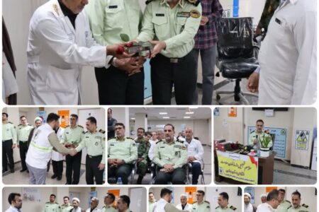 ‍ تجلیل سردار “حسین نجفی” از مدافعان سلامت انتظامي استان همدان