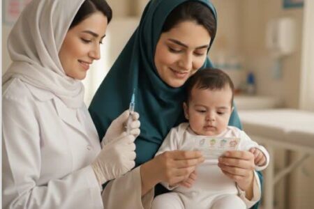 اجرای طرح بررسی پوشش واکسیناسیون مادران و کودکان زیر ۳ سال در شهرستان‌های همدان و بهار